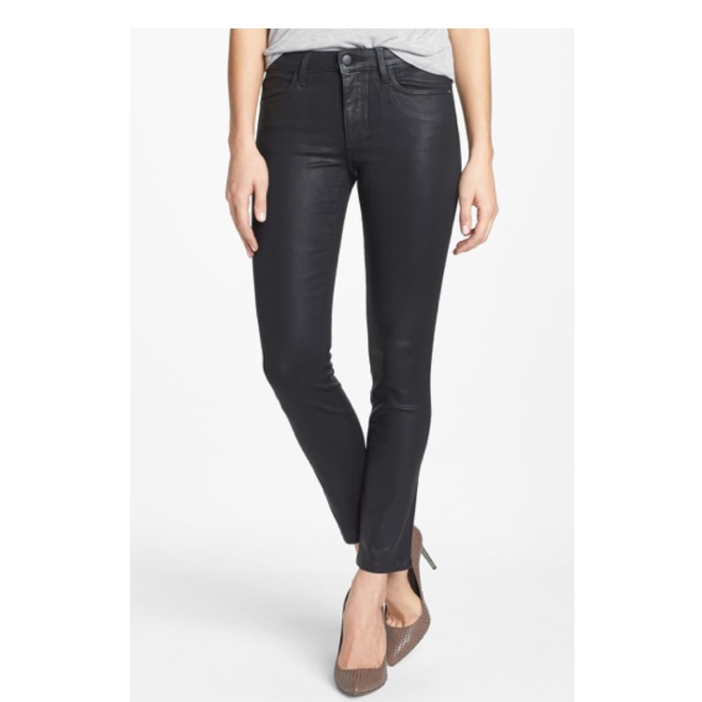 Joe's Jeans The Skinny Black Coated-26